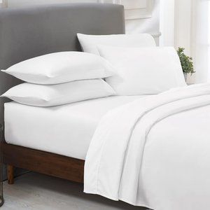NEW - 100% Cotton 400Thread Count 6 Piece Sheet Set - Seafoam